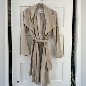 Club Monaco beige trench coat